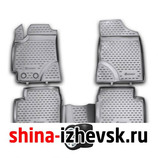 Коврик Autofamily коврик в салон полиуретановый черный для GEELY Emgrand EC7/EC7 RV 2011- в Ижевске
